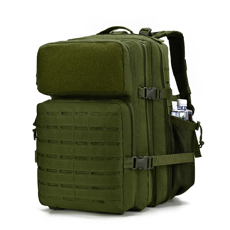 Men's Laser Large Capacity Waterproof Rucksack Camouflage Sports Backpack
