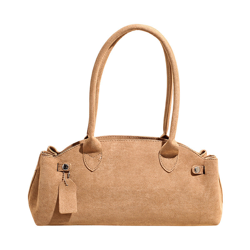 Women's Retro Suede For Light Luxury Minority High-grade Daily Women's Shoulder Bag