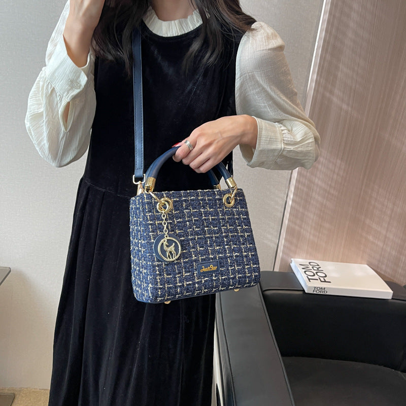 Women's French Texture Good-looking Classic Style Minority Handbags