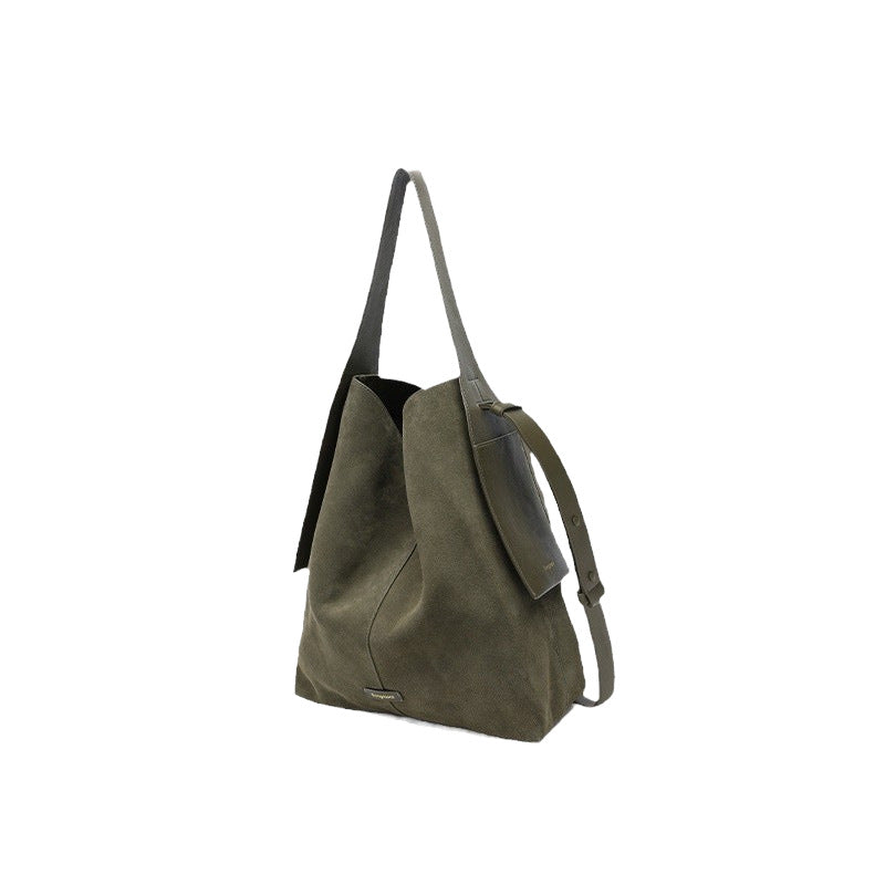 Suede Under The Mountain Lazy Commuter Women's Shoulder Bag