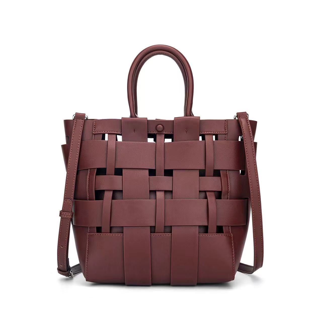 Design Portable Large Capacity Woven Fashion Women's Handbag