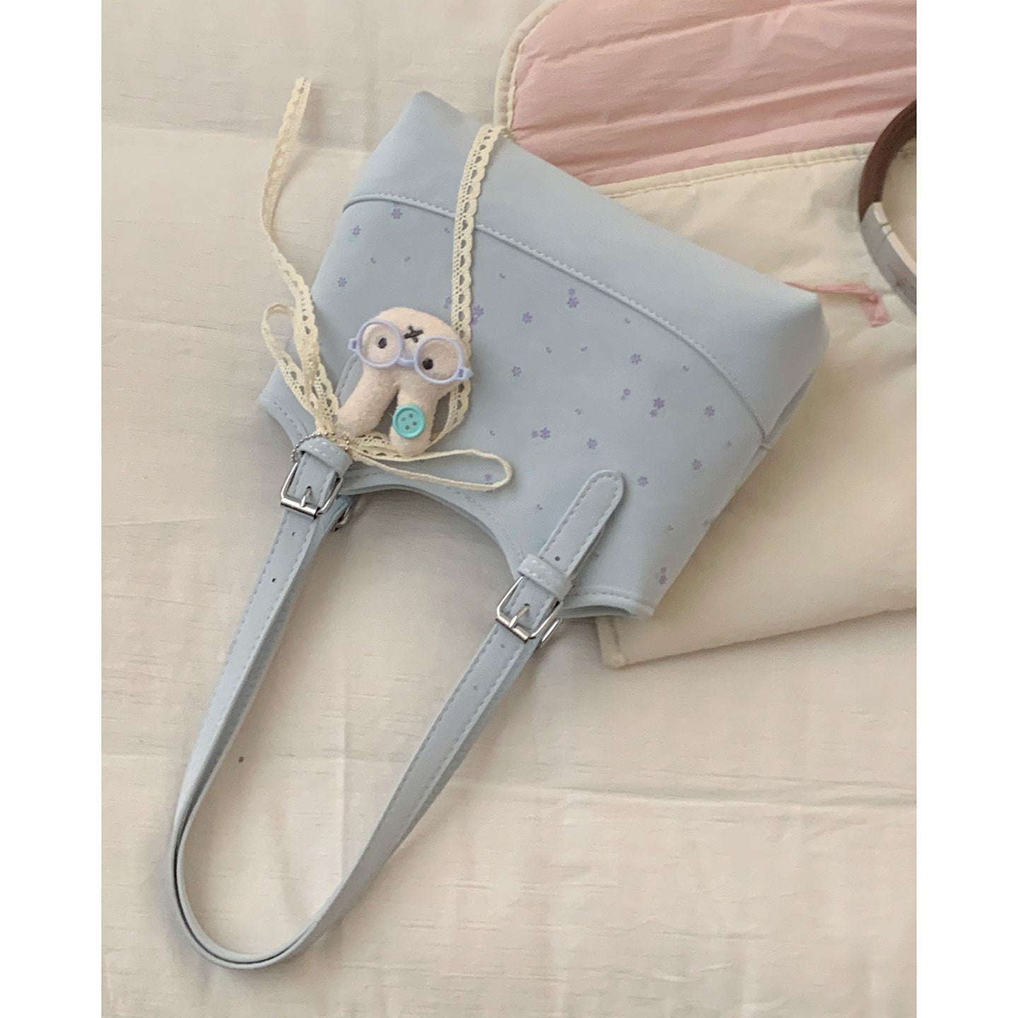 Women's Korean Style Summer Large Capacity Simple Printed Bags