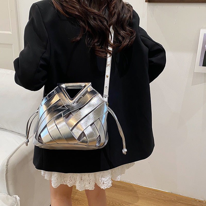 Women's Vegetable Basket Woven Stylish Good Texture Handbags
