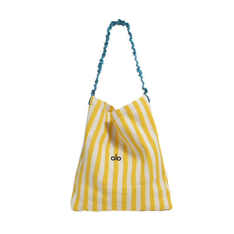 Large Capacity Canvas Female Idle Style Women's Shoulder Bag
