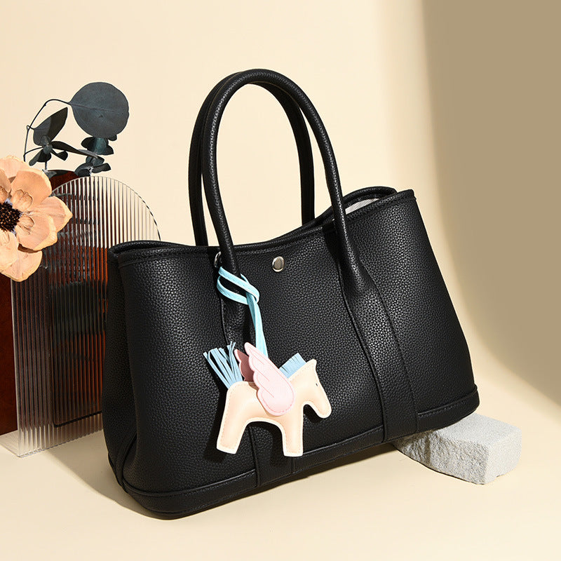 Women's Vegetable Basket Mother Free Pegasus Pendant Handbags