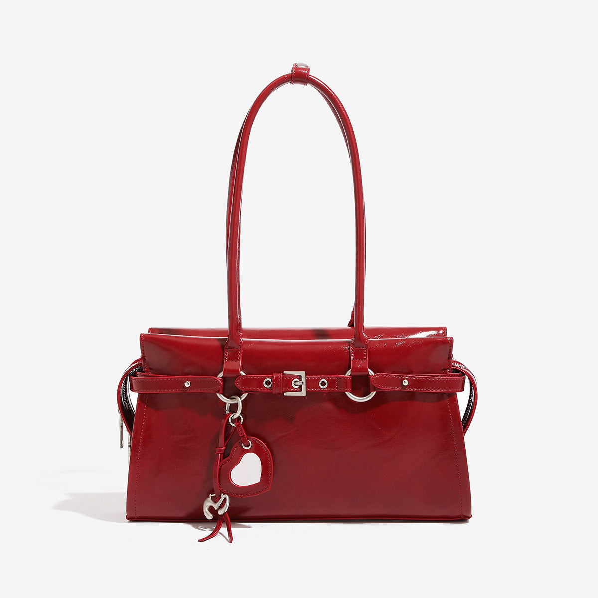 Women's Genuine Leather Baguette High-grade Niche Underarm Women's Handbag