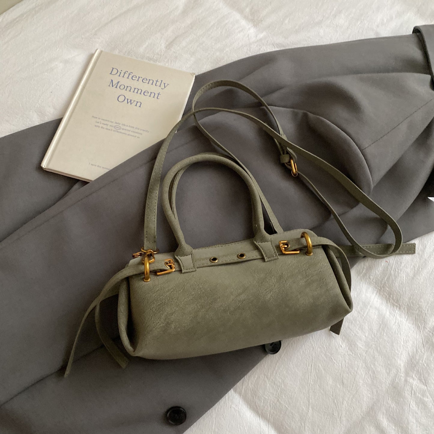 Style Retro Minority Portable Baguette Female Stylish Unique Bags