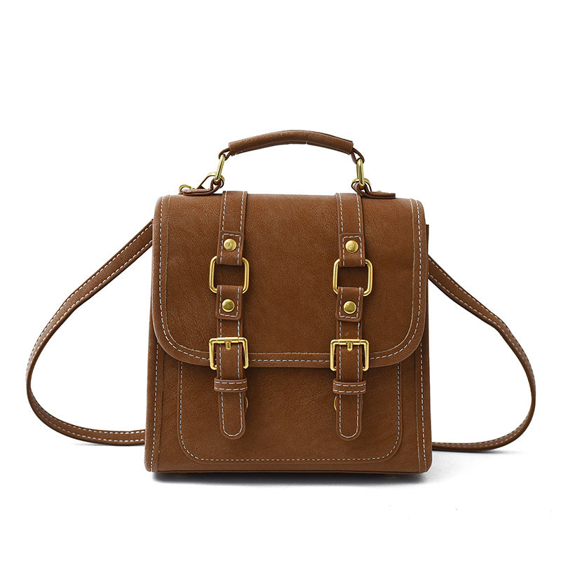 Women's Fashion Vintage Simple Commute High-grade Light Women's Backpack