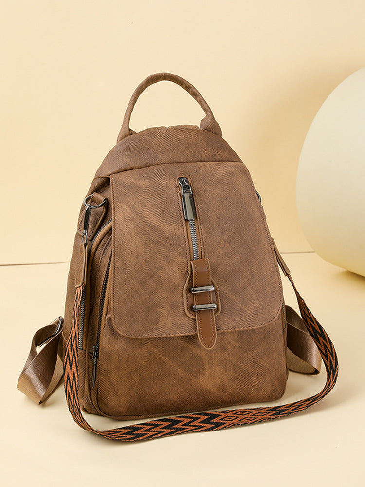 Women's Large Capacity Multifunctional Soft Leather Bags