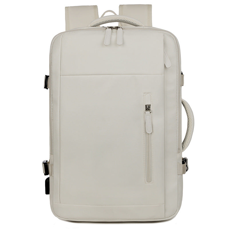 Multifunctional Simple Fashion Expansion Short Business Leisure Backpack