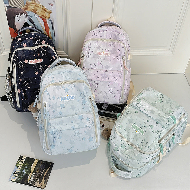Summer Female Niche Korean Primary Junior College Leisure Backpack