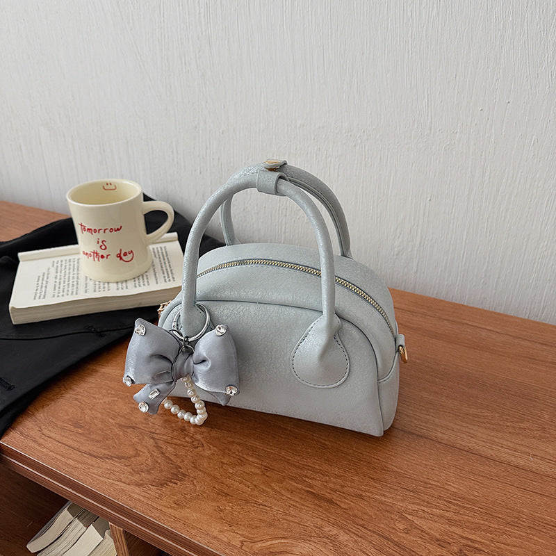 Women's Portable Spring Solid Color Simple Advanced Bags