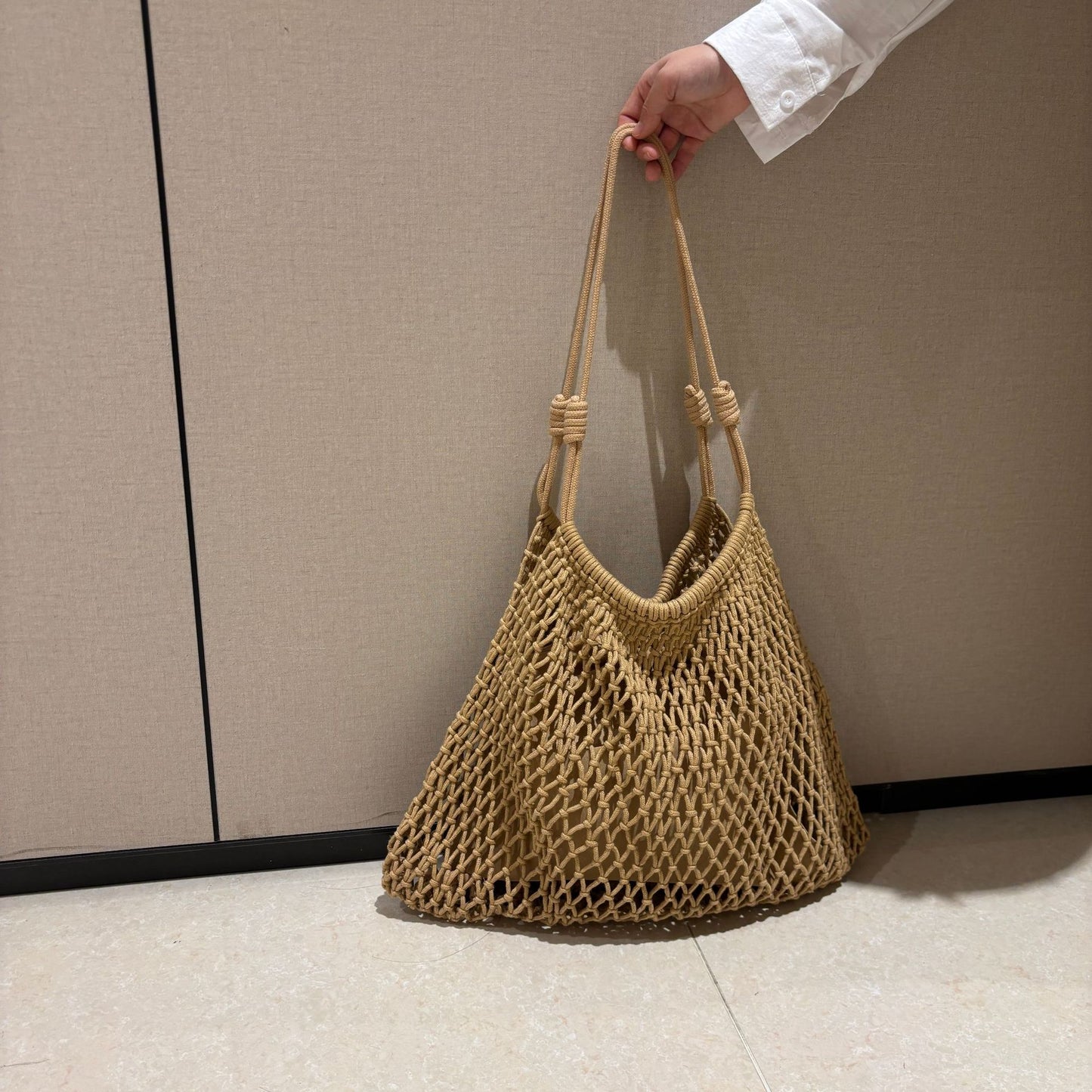 Seaside Holiday Hollow Western Style Large Women's Shoulder Bag