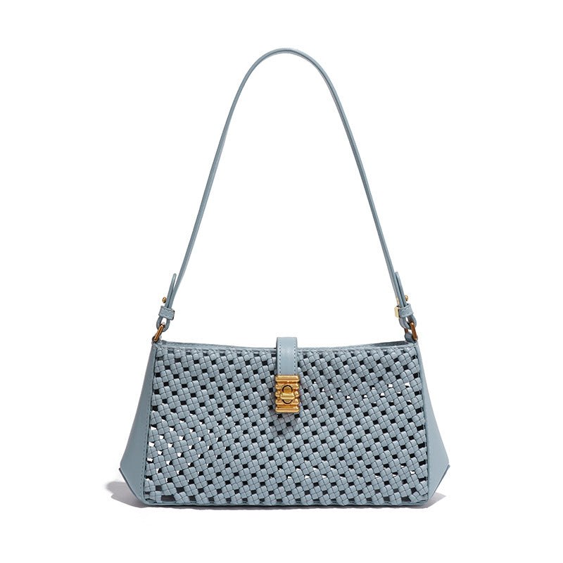 Women's Style Woven Windmill Knot Underarm Hollow Out Women's Handbag