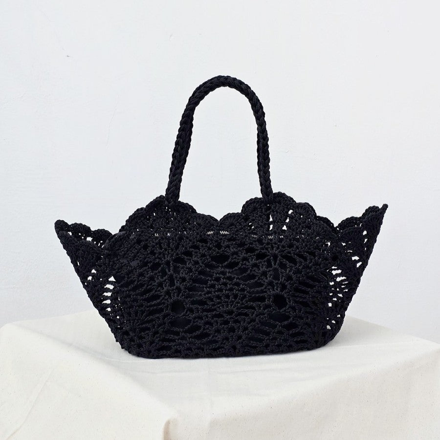 Hand-woven Vacation Style Advanced Fresh Vegetable Women's Handbag