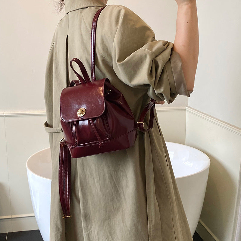Women's Simple Fashion Commuter Hand Holding Texture Bags