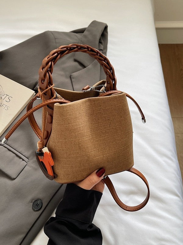 Women's Design Simple Elegant Versatile Fashion Trendy Bucket Bags