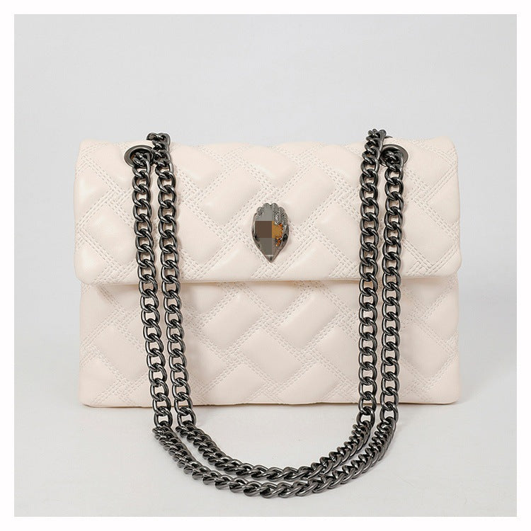 Women's Niche High-grade Diamond Plaid Light Luxury Women's Shoulder Bag