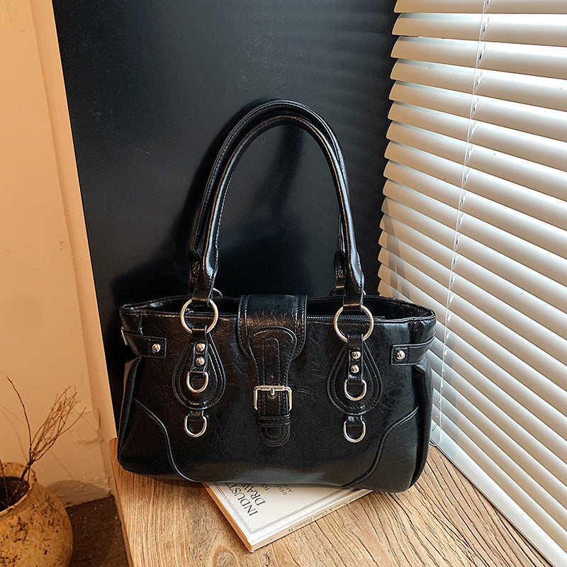 Women's Fashion Commuter Large Capacity High-grade Carrying Underarm Bag