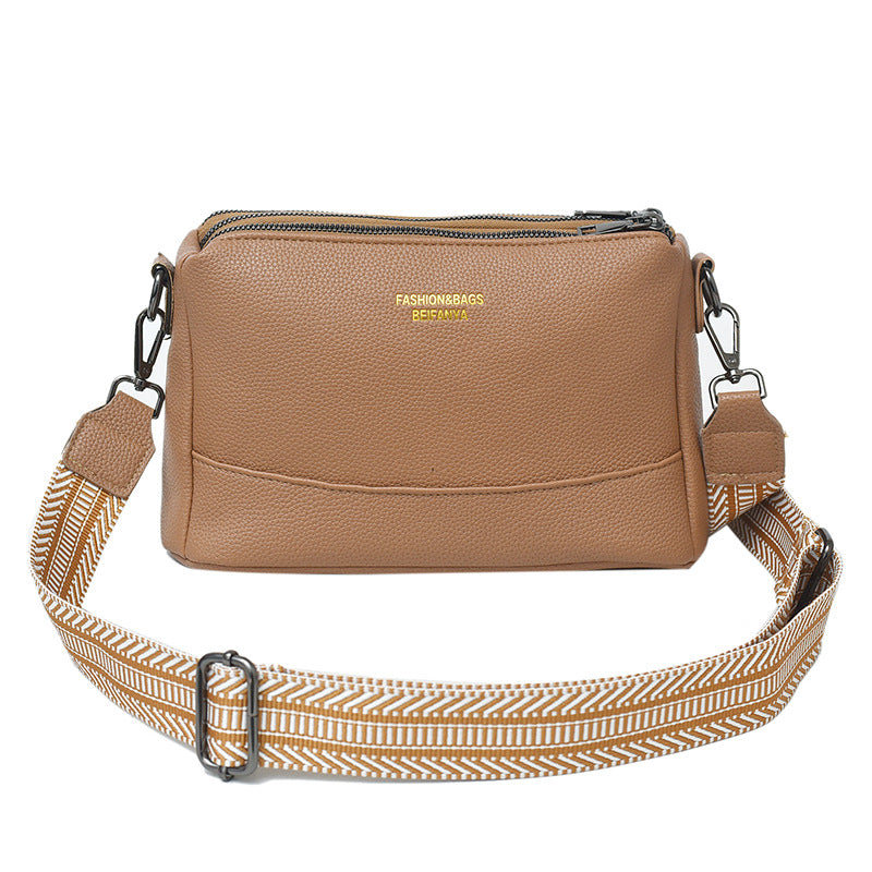 Women's Trendy Simple High-grade Large Capacity Elegant Soft Women's Messenger Bag