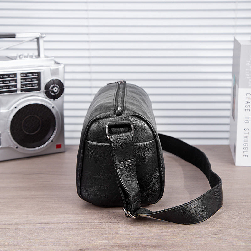 Trendy Creative Men's Soft Leather Fashion Bags