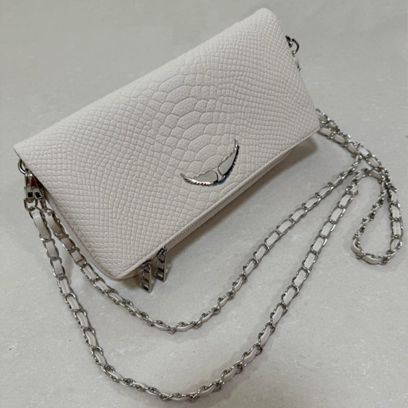 Women's Fashion Black Vintage Luxury Design Women's Messenger Bag