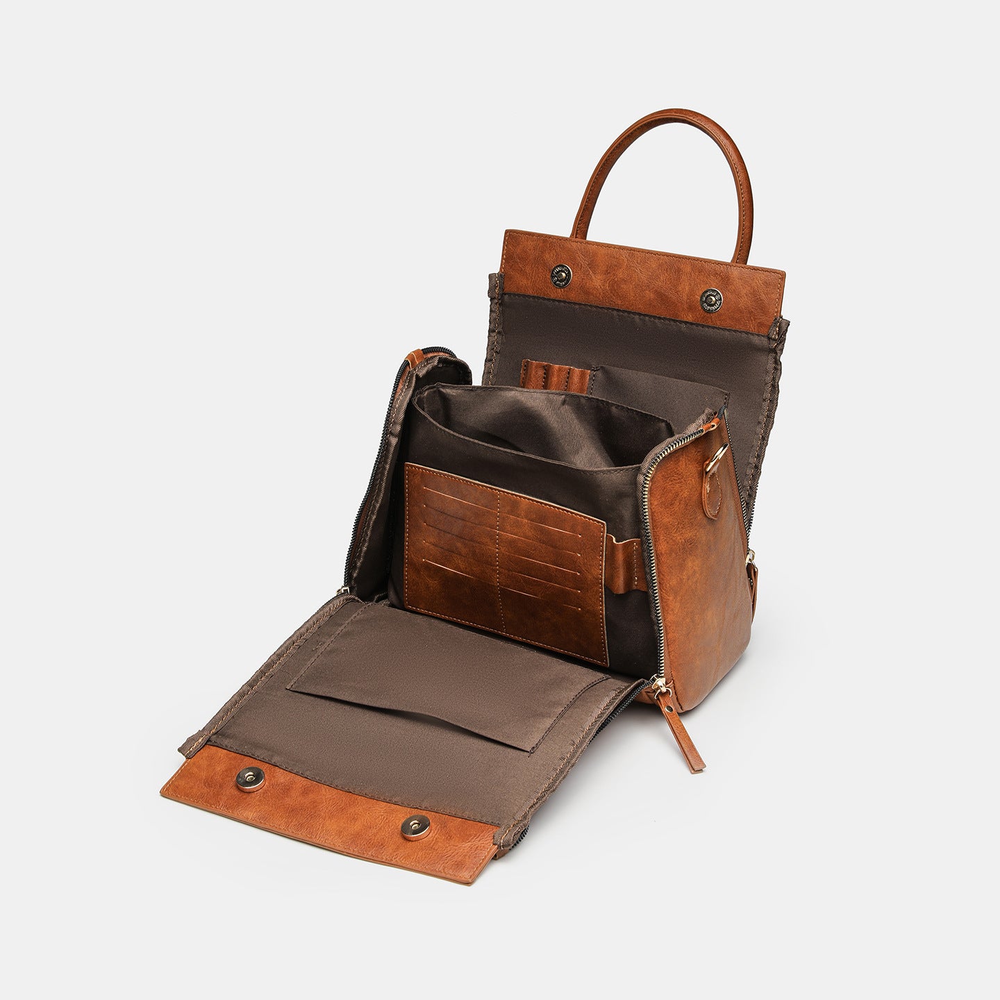 Women's Retro Style Large Capacity High-grade Commute Handbags