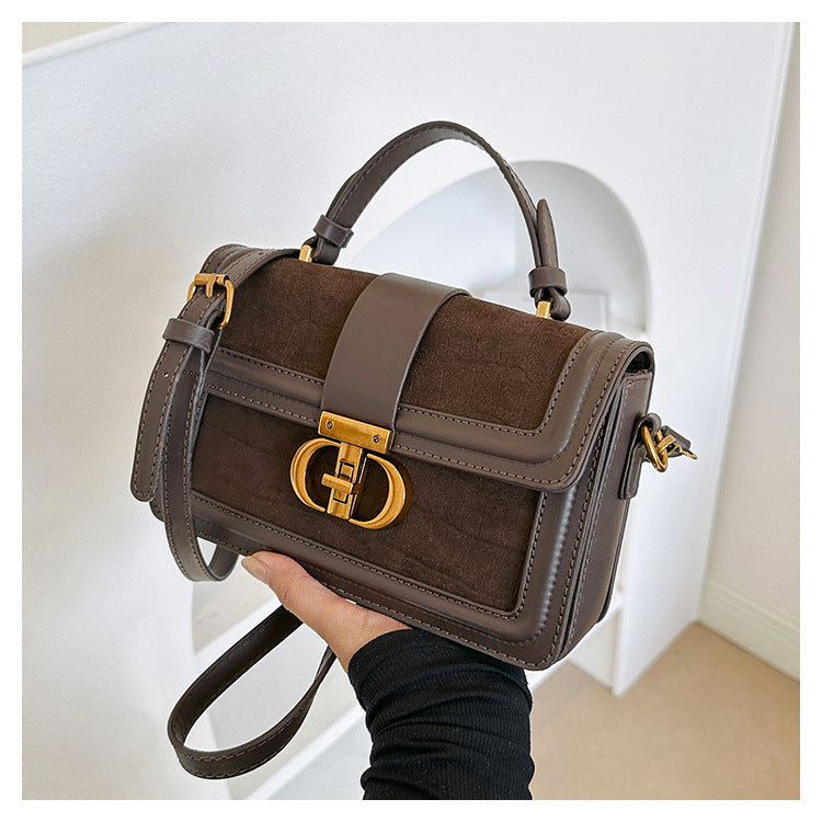 Women's Autumn Advanced Texture Design Western Style Light Luxury Single Underarm Bag