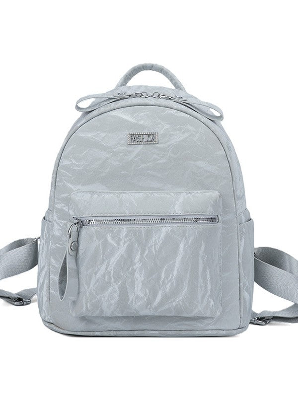 National Style Imitation Fabric Female Trend Leisure Backpacks
