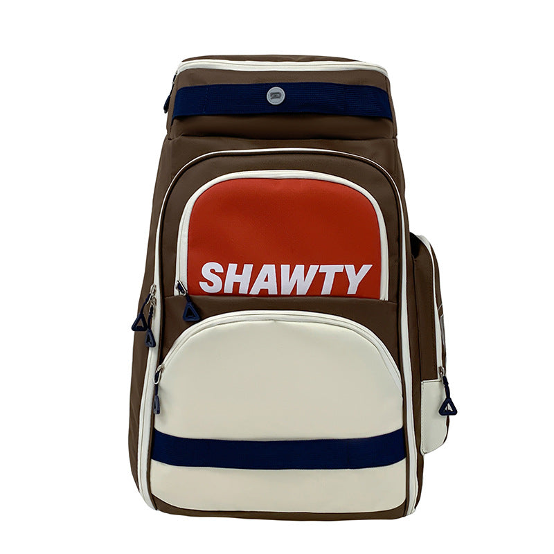 Hiking Large Capacity Badminton Tooling Style Sports Backpack