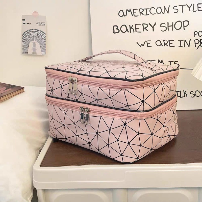 Women's Multifunctional Portable Large Capacity Storage Toiletry Makeup Bag