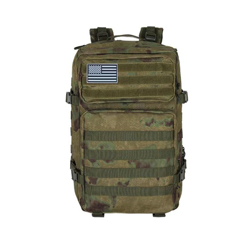 Military Fans Large Capacity Shiralee Camouflage Camping Sports Backpack