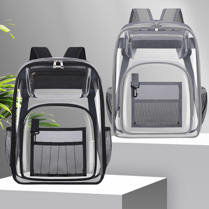 Transparent Fashion Large Capacity Fresh Sweet Leisure Backpack