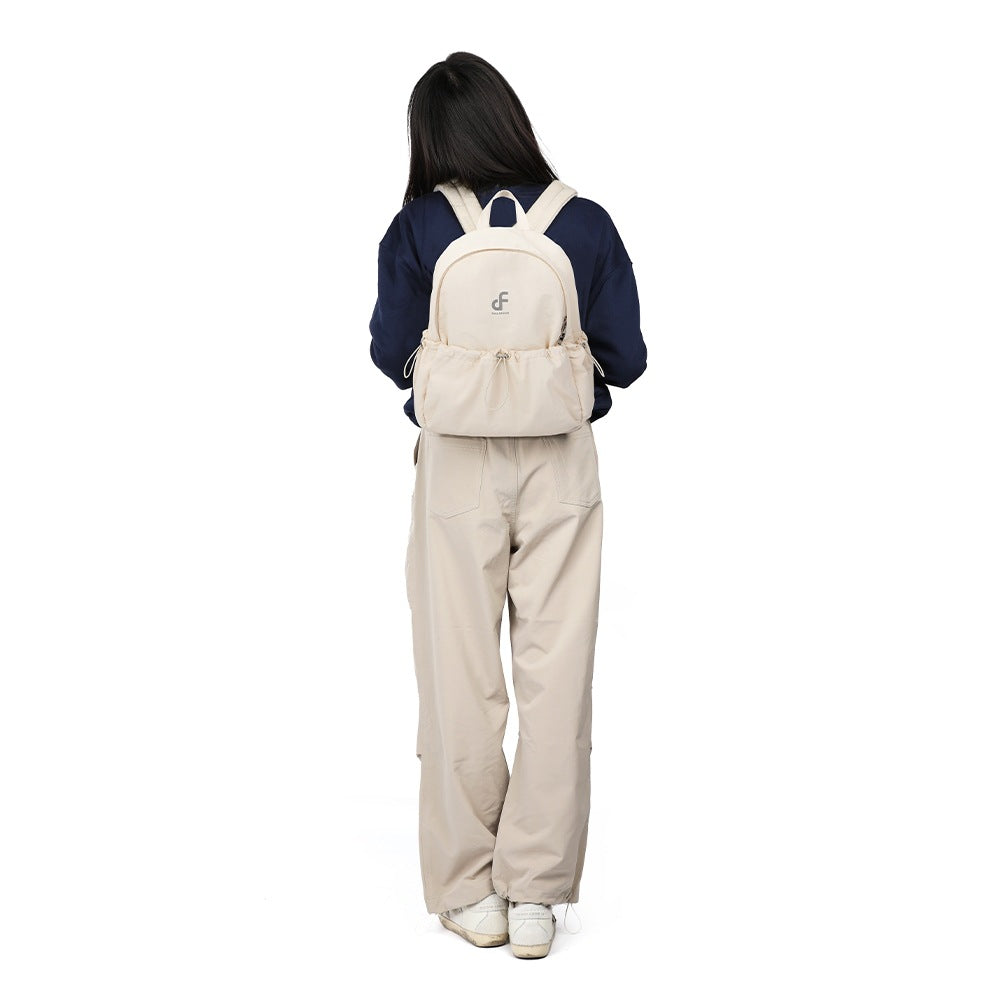 Korean Lightweight Nylon Female College Commuter Large Women's Backpack
