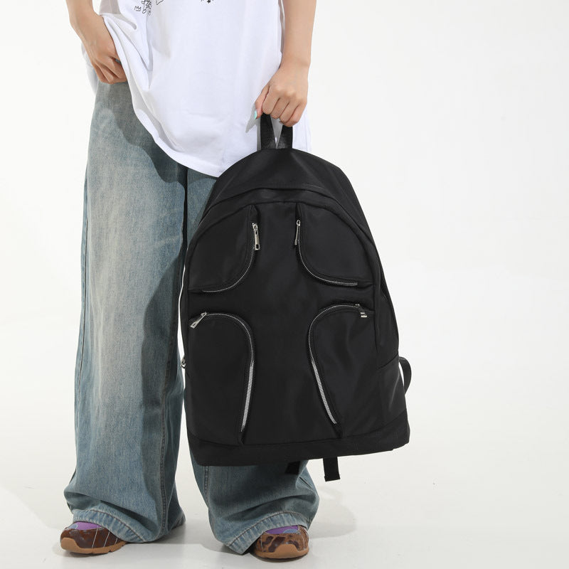 Women's & Men's High-grade Nylon Large Capacity Business Backpack