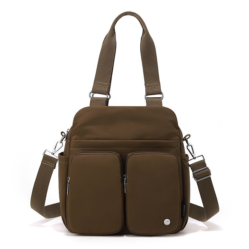 Style Simple Zipper Fashion Korean Large Women's Messenger Bag