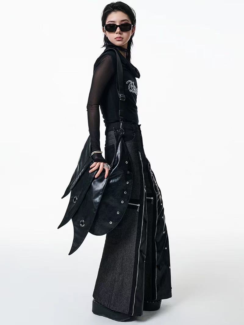 Alien Punk Armor Niche Design Large Capacity Bags