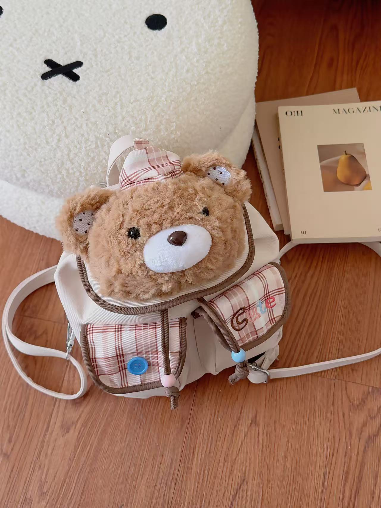 Good-looking Cartoon Doll Large Capacity Commuter Everyday Women's Backpack