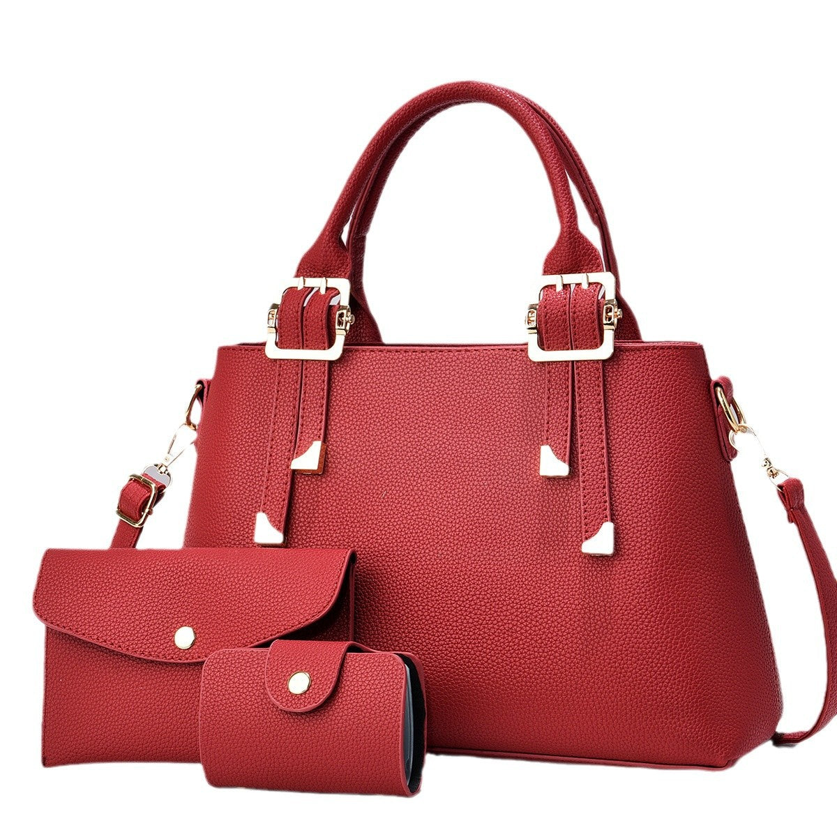 New Comfortable Fashion Macaron Three-piece Good-looking Bags