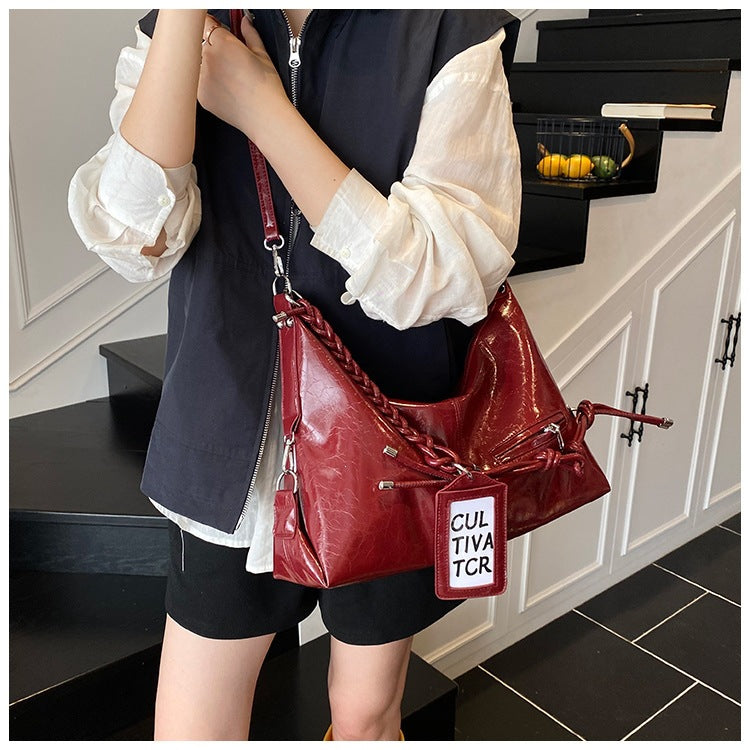 Women's Commuter Large Capacity Spring Fashion Underarm Tote Bags