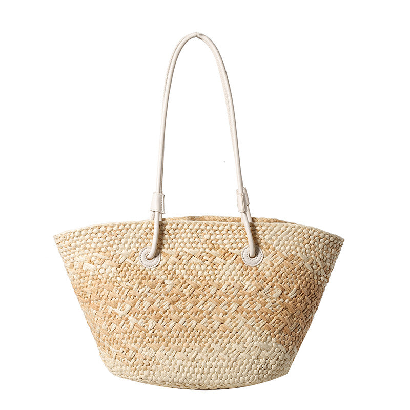 Large Capacity Straw Simple Portable Natural Bags