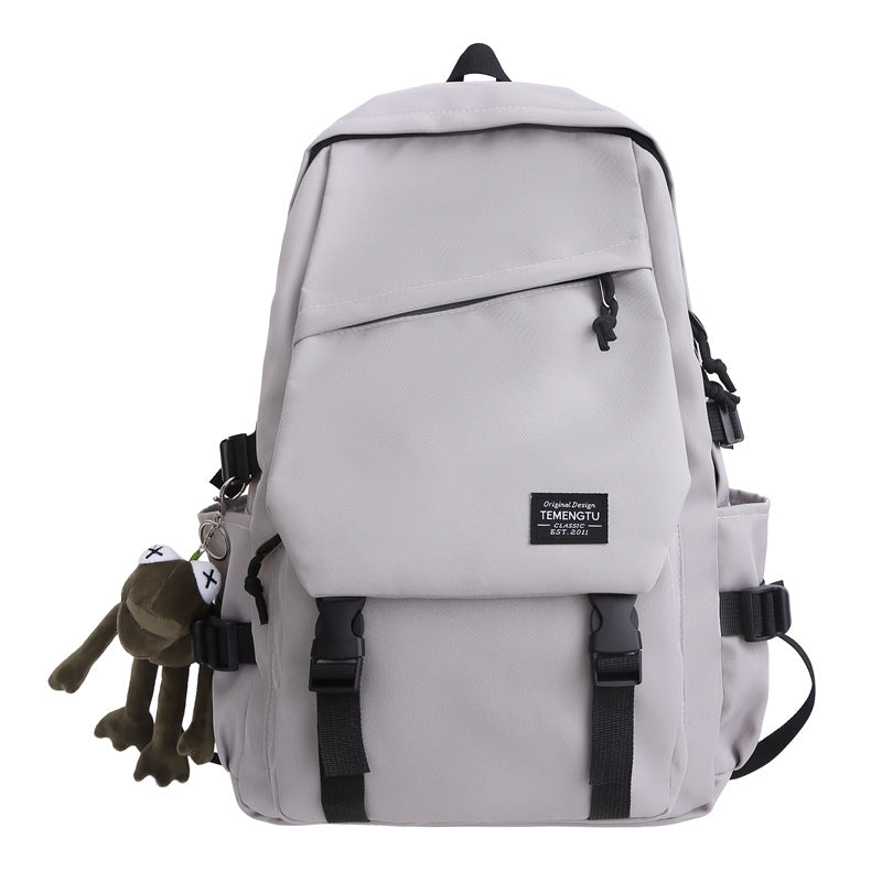 Men's Fashion Early High College Couple Class Leisure Backpack