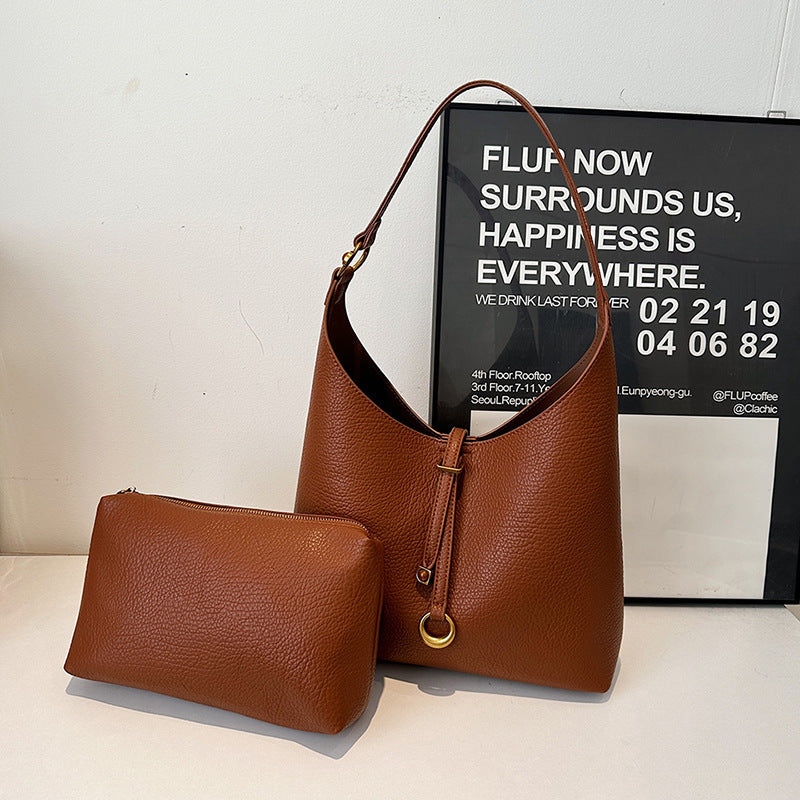 Popular Women's Large Capacity Underarm Commuter Women's Shoulder Bag