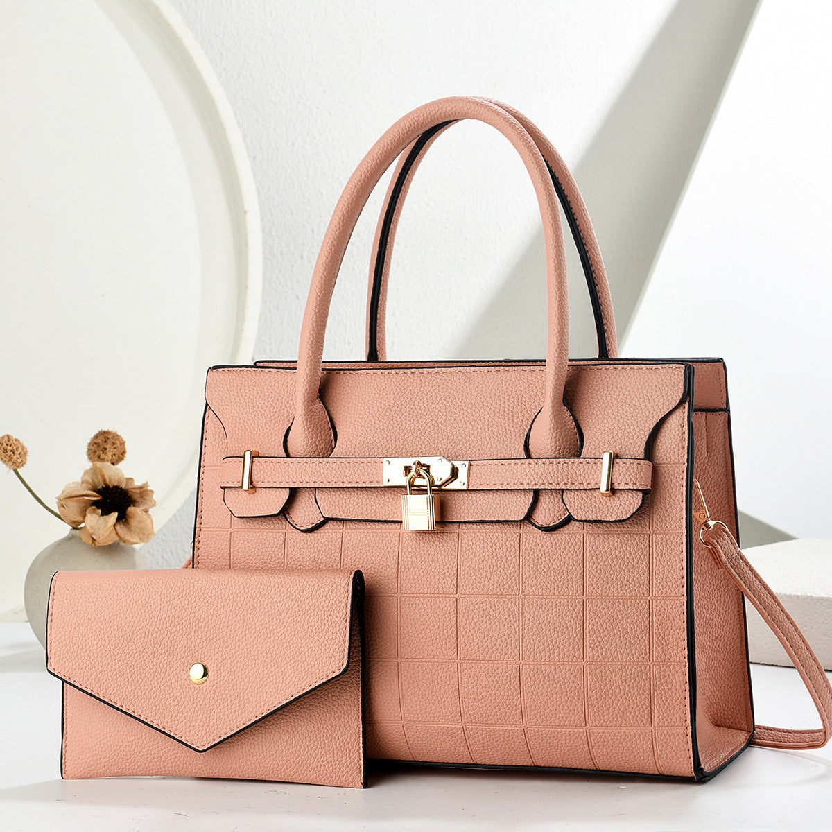 Women's Diamond Elegant Portable Large Capacity Trendy Women's Handbag