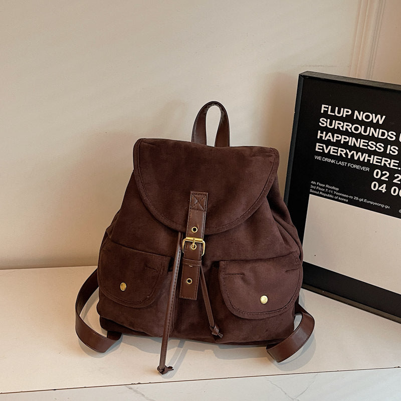 Women's Retro Fashion Trendy Leisure Commute Backpacks