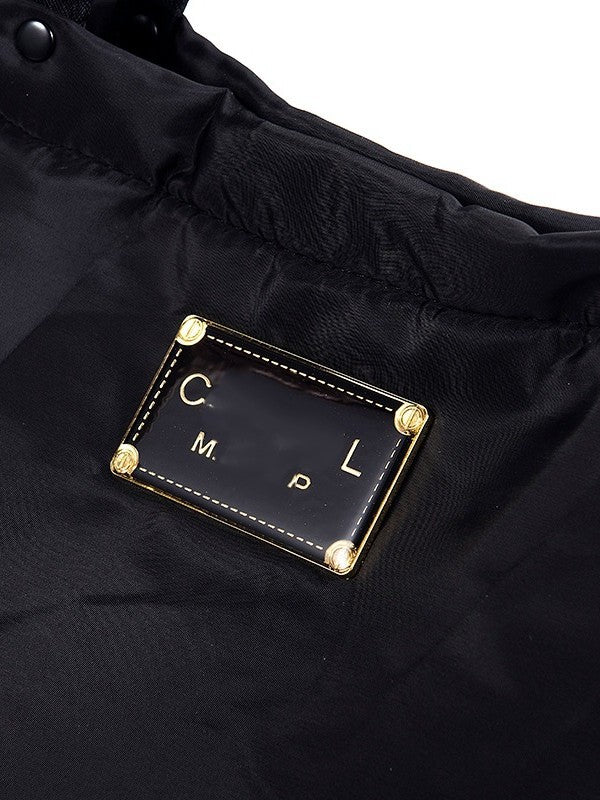 Women's Gift Portable Nylon Cloth Black Shopping Women's Handbag