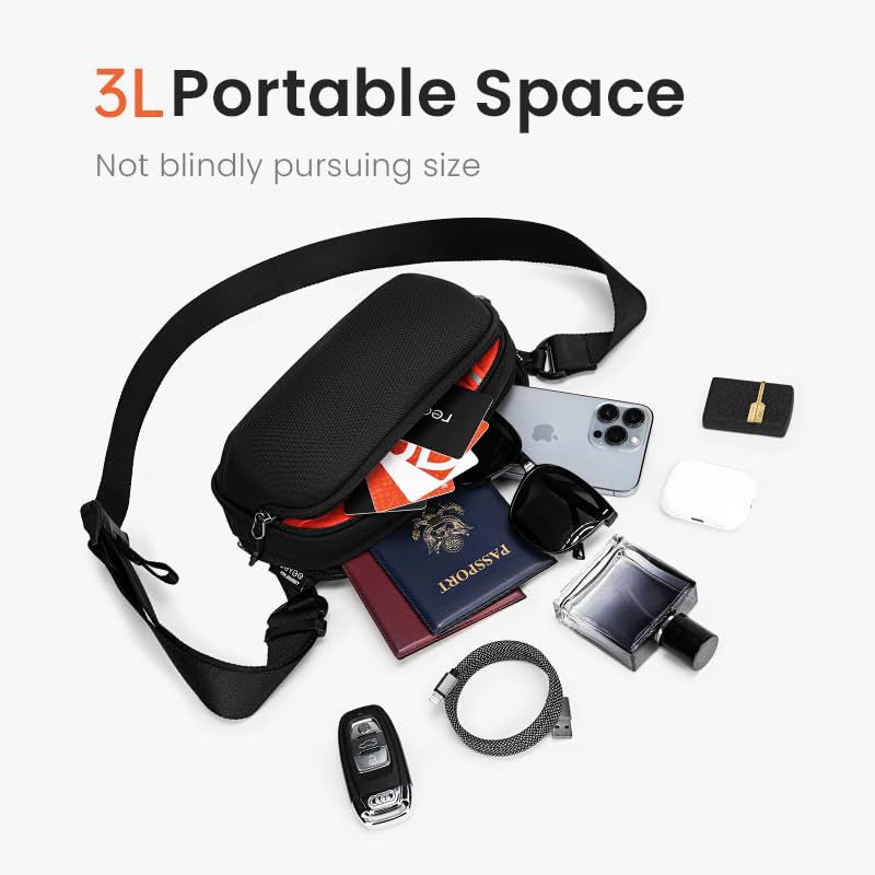 Men's Mobile Fashion Lightweight Nylon Cloth Pouch Men's Messenger Bag