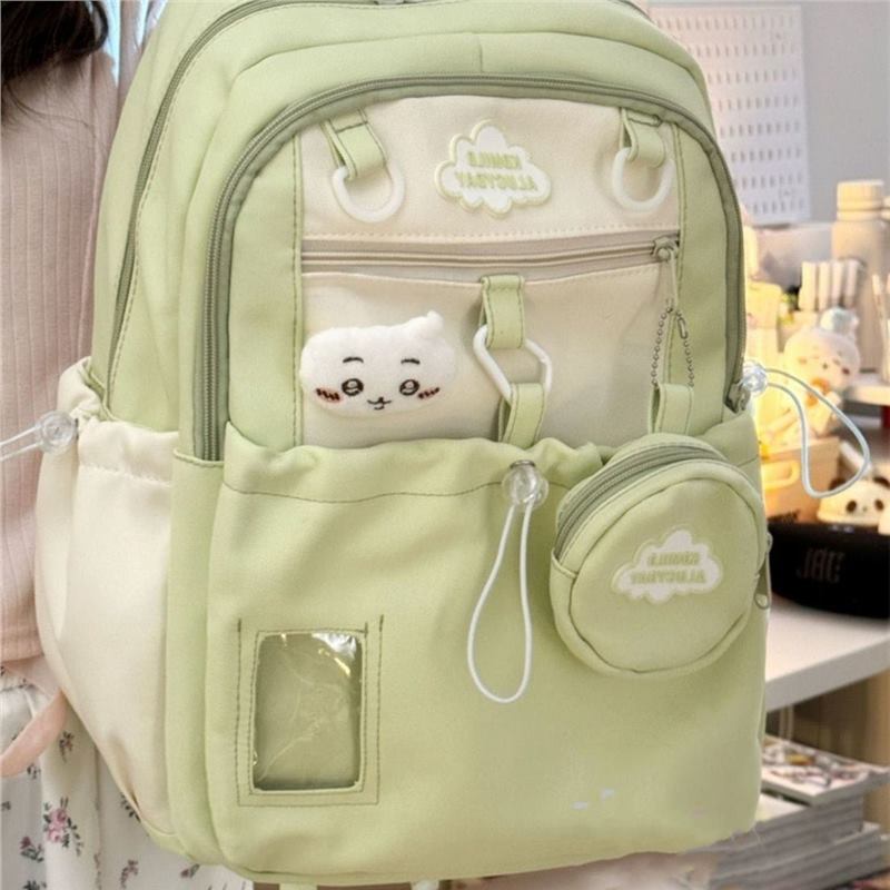 Cute Junior High Large Capacity Korean Style Leisure Backpack