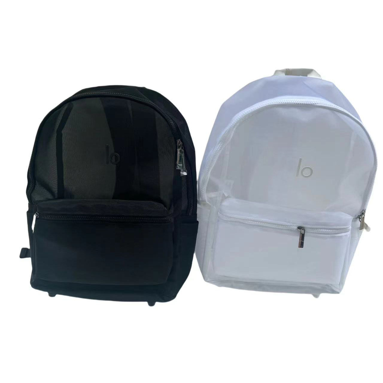 Tong Series Transparent Yoga Fitness Mesh Leisure Backpack