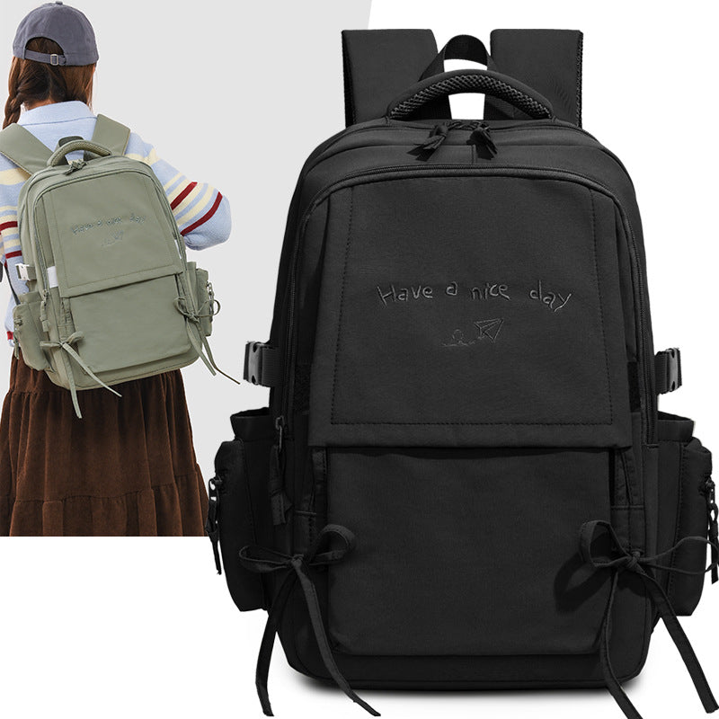 New Simple High College Large Capacity Backpacks